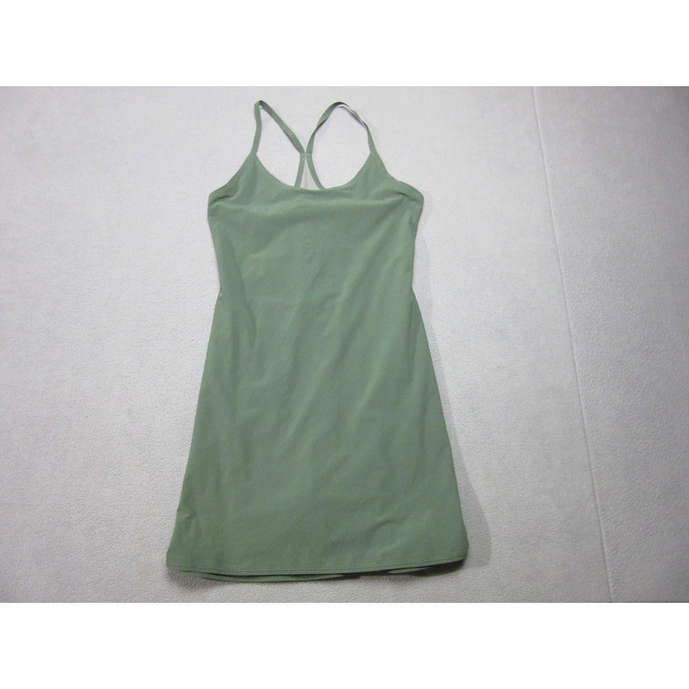 Outdoor Voices Dress Womens S Green Activewear Mini Bodysuit Liner Athleisure